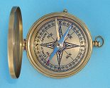 Compass Rose on Antique Finished Compass