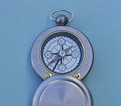 Brunton Gentleman's Pocket Compass Face Detail