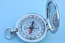 Detail of Dalvey Sport 71010 Compact Compass with Case Open