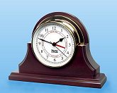 Optional Solid Mahogany Base for Endurance Time and Tide Clock