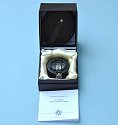 Francis Barker M73 Black Compass with Leather Case, Gift Box, and Instructions