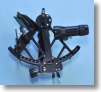 Stanley London Mark 3 Sextant with 3.5 x 40 Scope and Hardwood Case