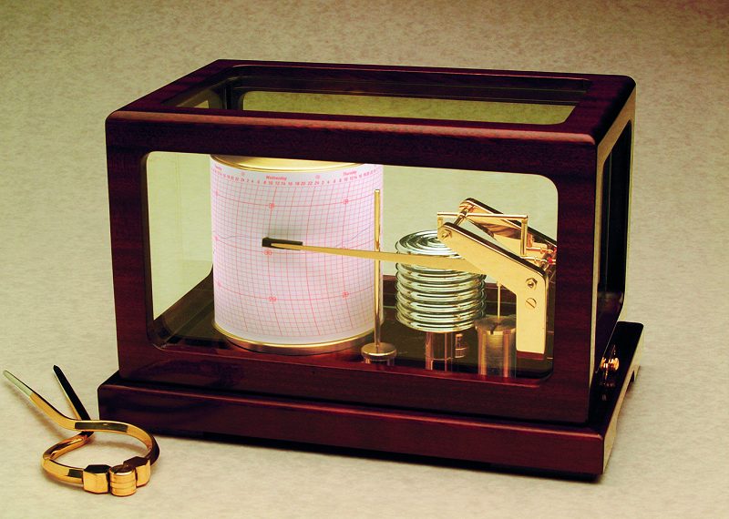 Weems and Plath 410-D Dampened Deluxe Quartz Barograph