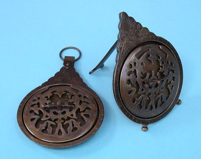 Medium Solid Brass Astrolabes