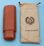 Double Cigar Case and Pouch
