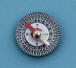 Top View Small Air Damped Plastic Compass
