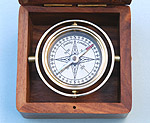 Top View of Compass