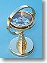 Brass Gimbaled Desk Stand Compass