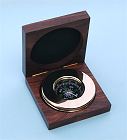 Large Compass in Hardwood Case