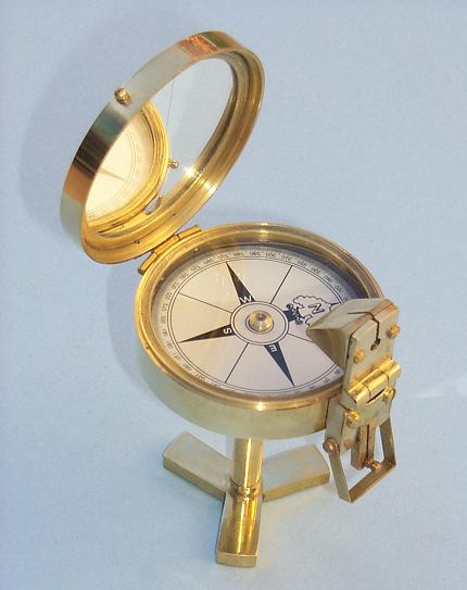 Large Prismatic Stand Compass