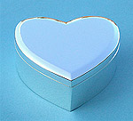 Medium  Heart Shaped Jewelry Box