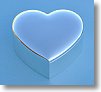 Small Silver Plated Heart Shaped Jewelry Box