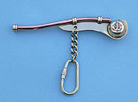 Large Boatswain's Pipe Key Chain