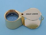 Back Side of 15x Magnifier Marked "Stanley London"