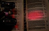 Red LED Reading/Program Light