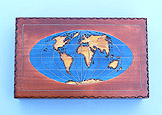 World Map Cartography Box
