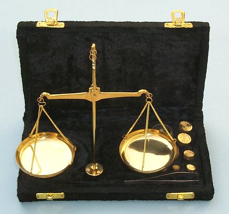 Balance Scale in Case