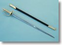 Confederate NCO Sword with Leather Scabbard
